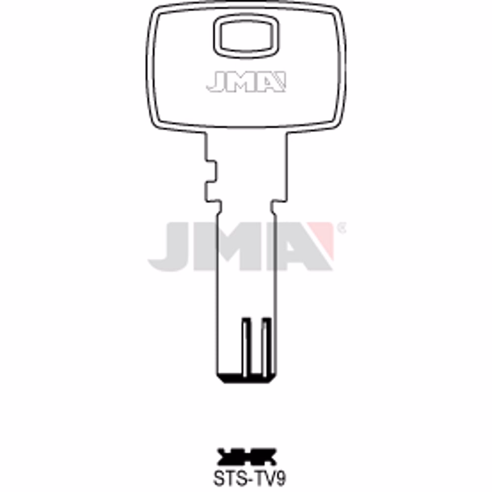 LLAVE JMA ALPACA SEGURIDAD (STS-TV9)