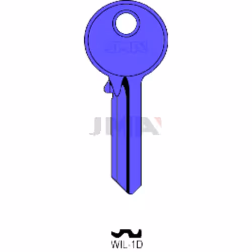 LLAVE JMA ALUMINIO (WIL-1D AZUL)