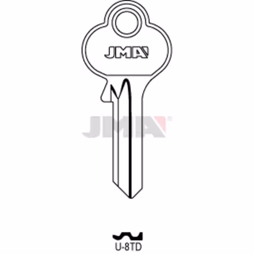 LLAVE JMA ACERO-C (U-8TD)