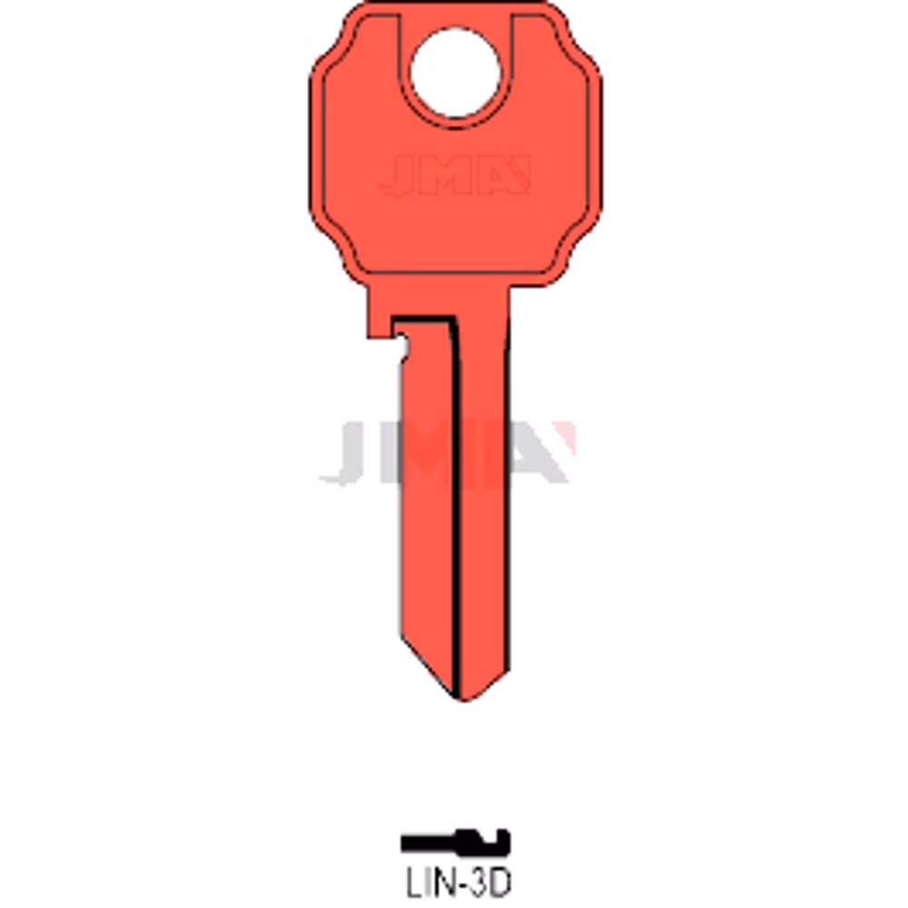 LLAVE JMA ALUMINIO (LIN-3D ROJO)