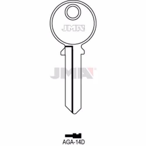 LLAVE JMA ACERO-C (AGA-14D)