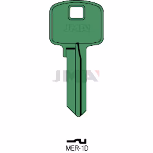 LLAVE JMA ALUMINIO (MER-1D VERDE)