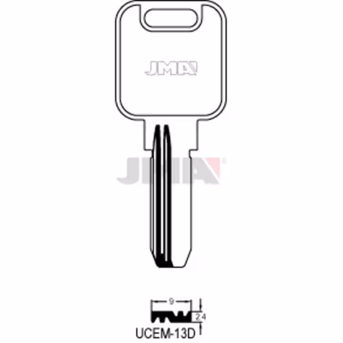 LLAVE JMA ALPACA SEGURIDAD (UCEM-13D)