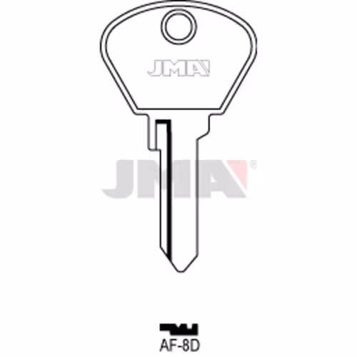 LLAVE JMA ACERO-B (AF-8D)