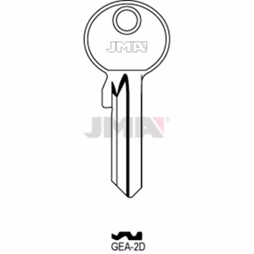 LLAVE JMA ACERO-C (GEA-2D)