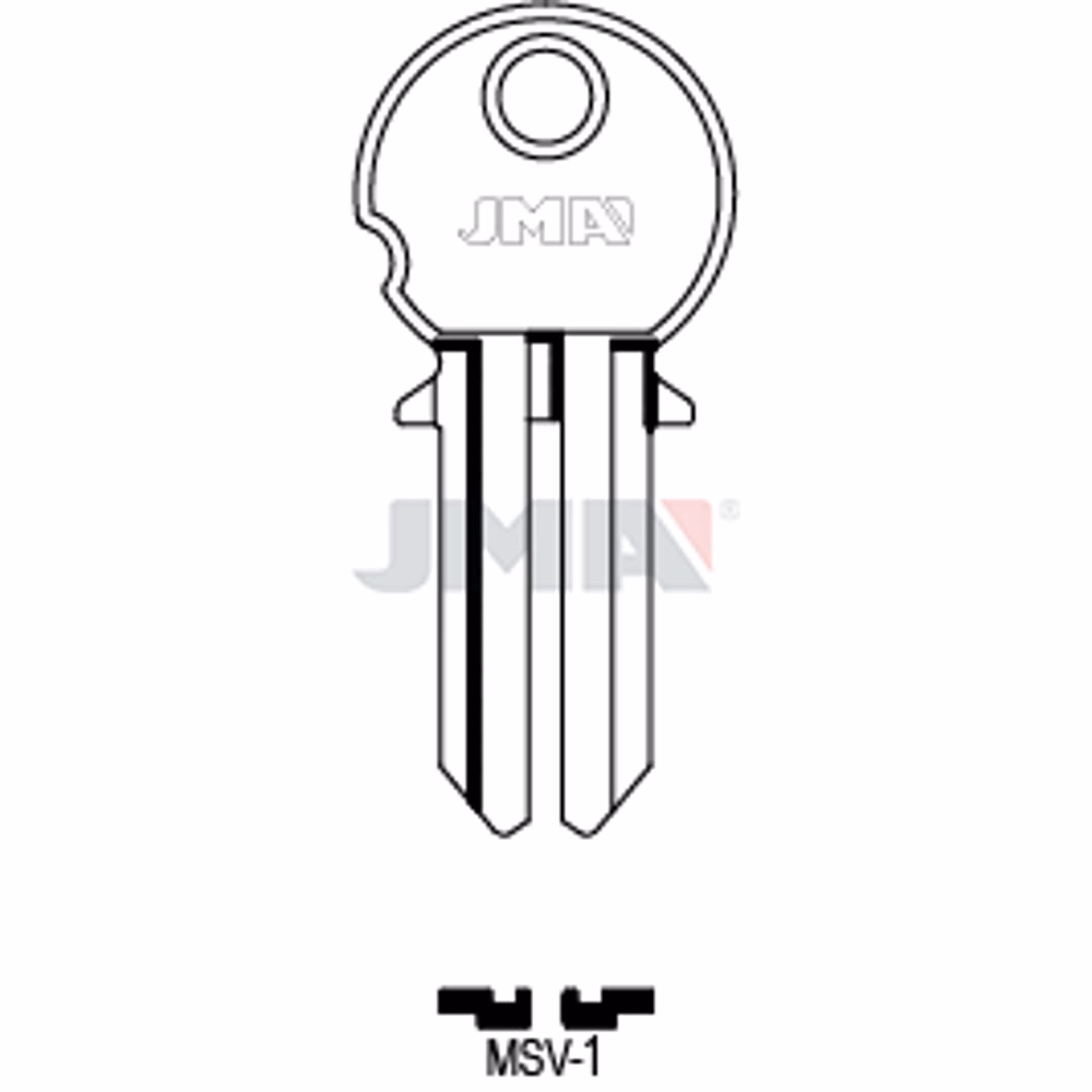 LLAVE JMA ACERO-C (MSV-1)