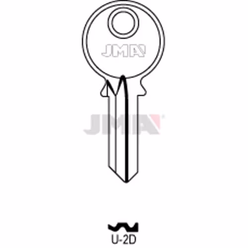 LLAVE JMA ACERO-C (U-2D)