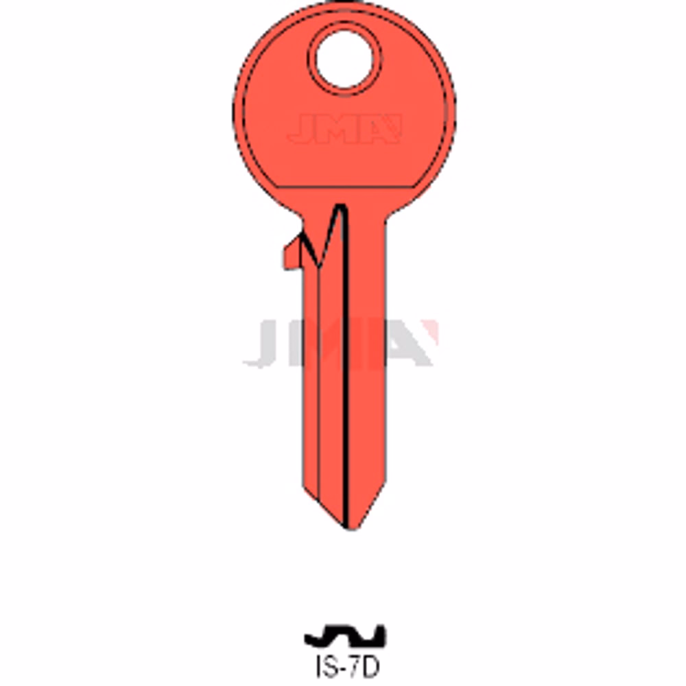 LLAVE JMA ALUMINIO (IS-7D ROJO)