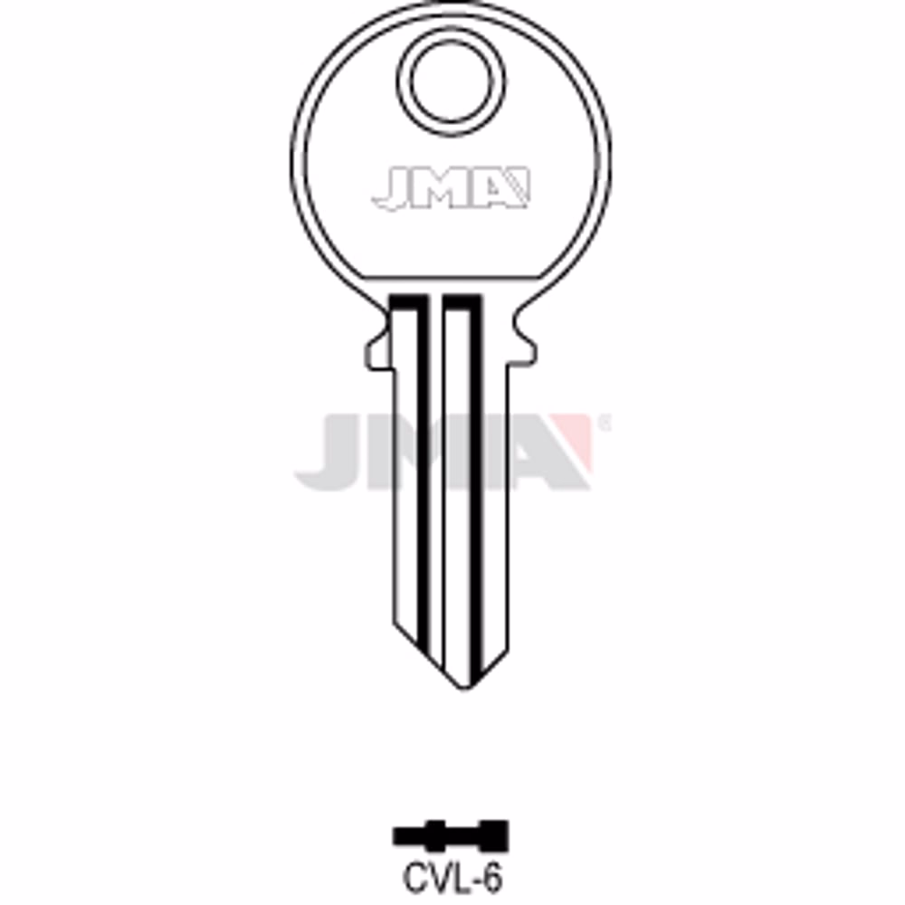 LLAVE JMA ACERO-B (CVL-6)