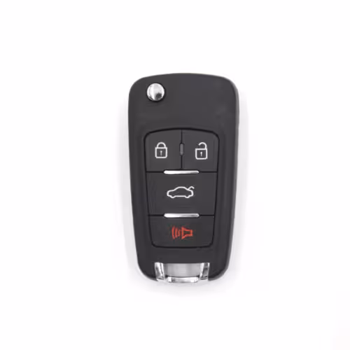 Mando universal de 4 botones para PCF con transpoder HITAG