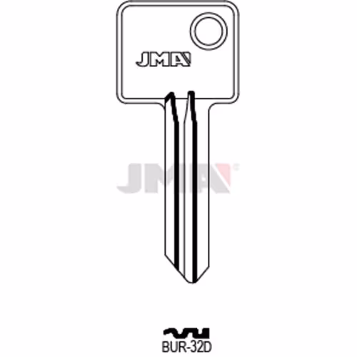 LLAVE JMA ACERO-C (BUR-32D)