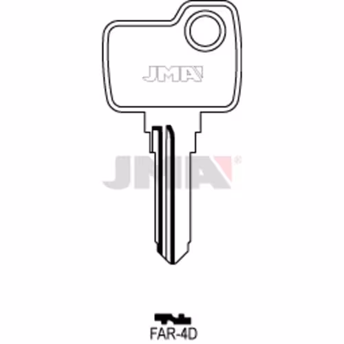 LLAVE JMA ACERO-C (FAR-4D)