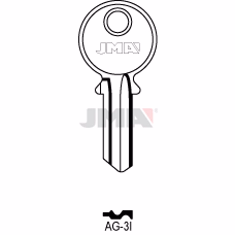 LLAVE JMA ACERO-C (AG-3I)