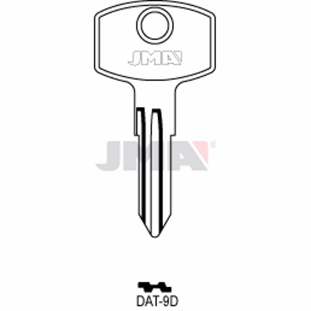 LLAVE JMA ACERO-C (DAT-9D)