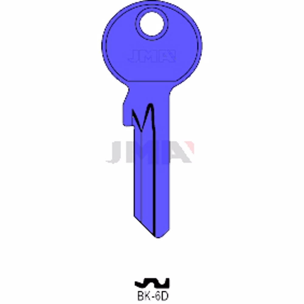 LLAVE JMA ALUMINIO (BK-6D AZUL)