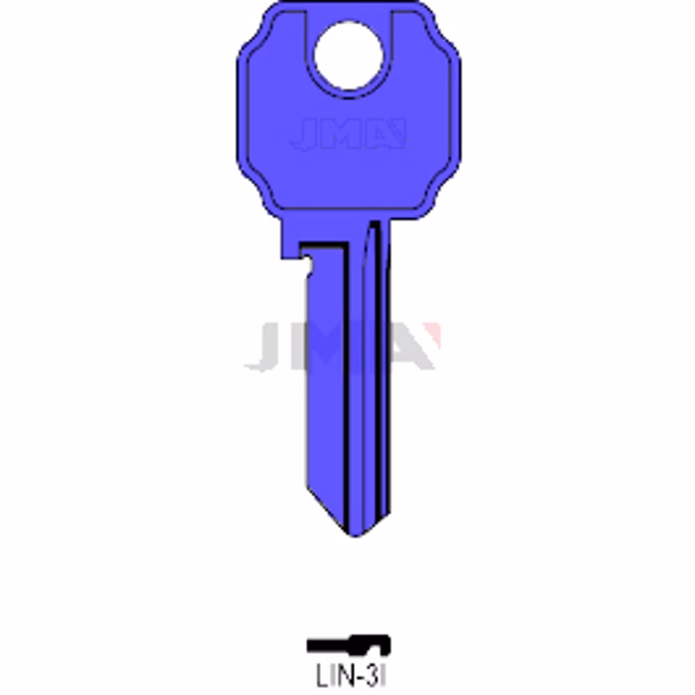 LLAVE JMA ALUMINIO (LIN-3I AZUL)