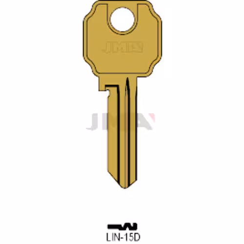 LLAVE JMA ALUMINIO (LIN-15D ORO)