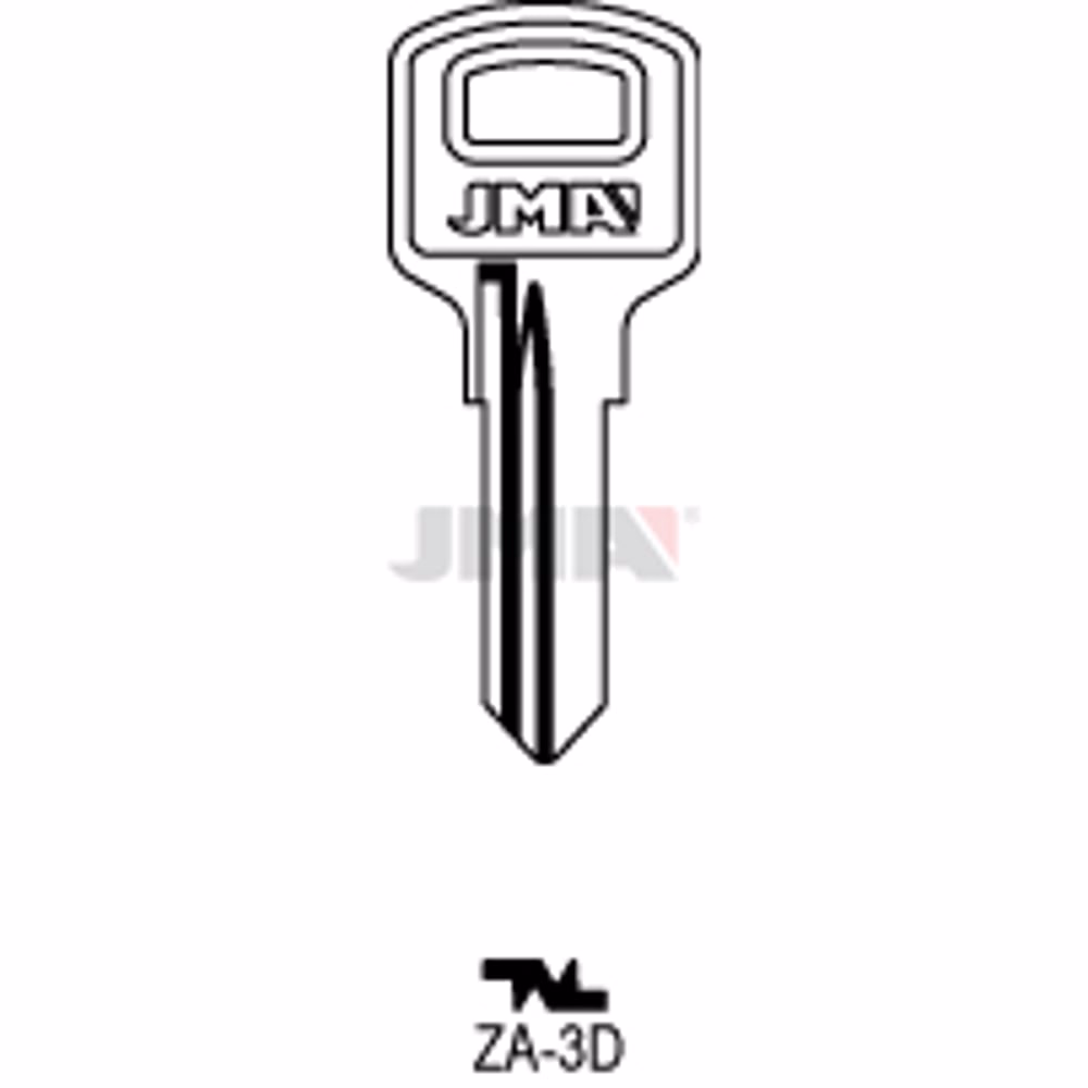 LLAVE JMA ACERO-C (ZA-3D)