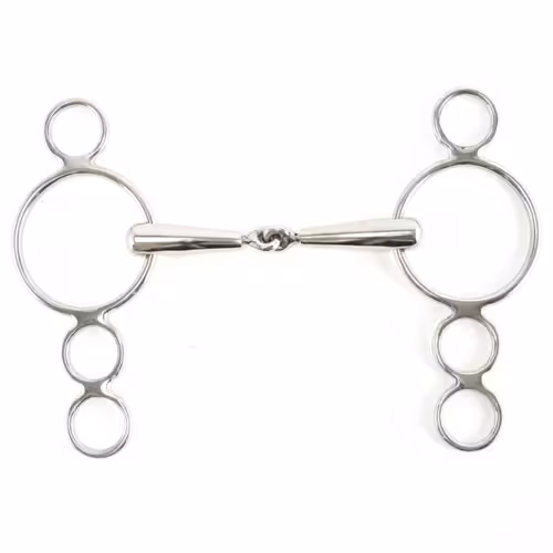BOCADO PESSOA 4 ARILLOS INOXIDABLE PREMIUM
