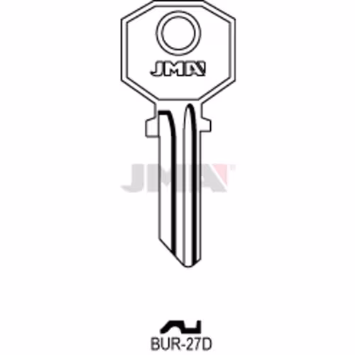LLAVE JMA ACERO-C (BUR-27D)
