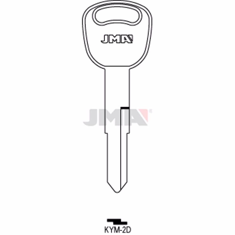 LLAVE JMA ACERO-C (KYM-2D)
