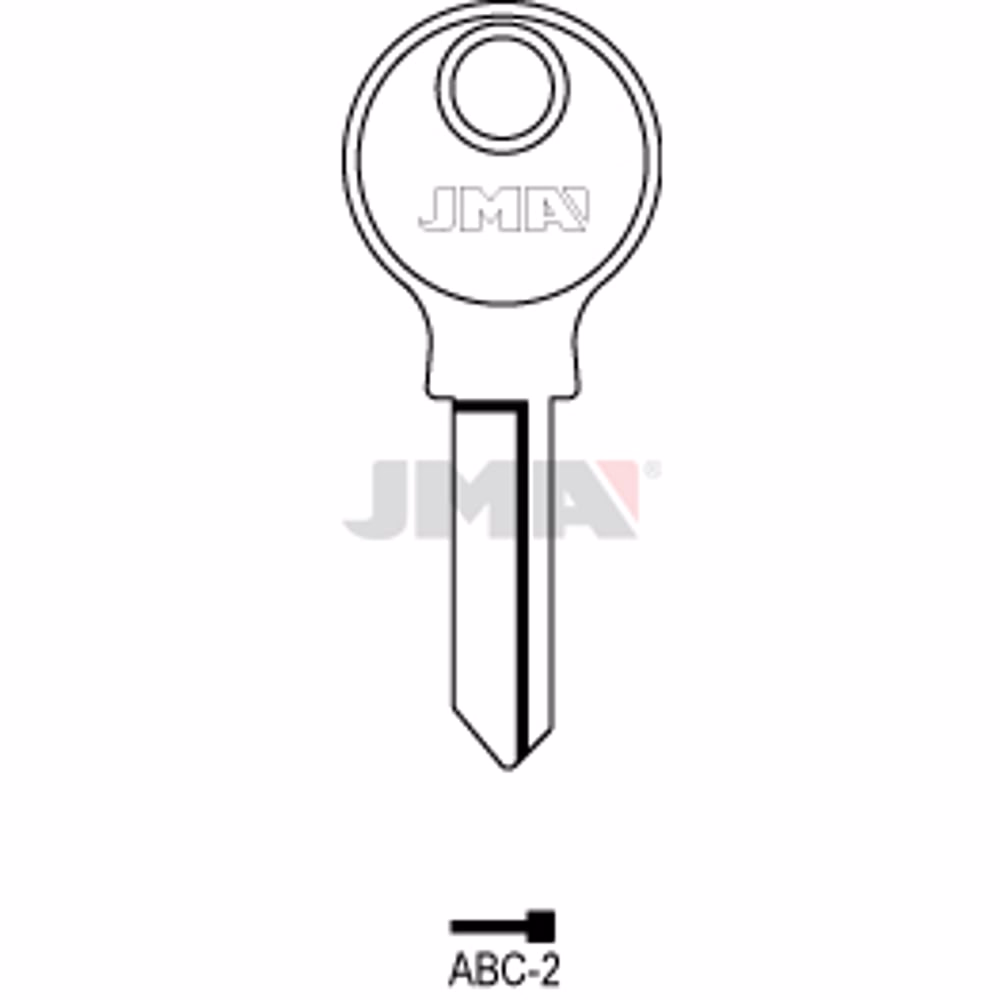 LLAVE JMA ACERO-B (ABC-2)