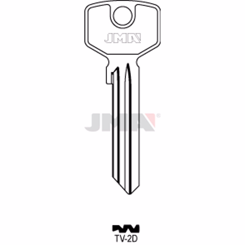 LLAVE JMA ACERO-C (TV-2D)