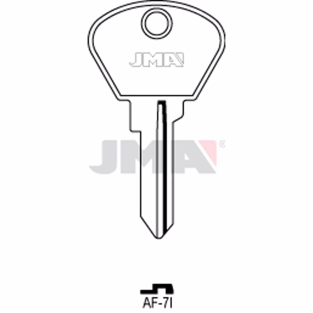 LLAVE JMA ACERO-B (AF-7I)