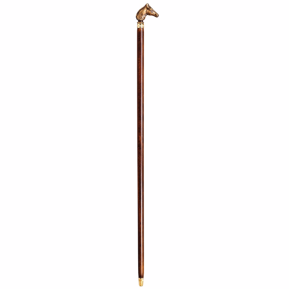 BASTON CABEZA CABALLO BRONCE RF.701