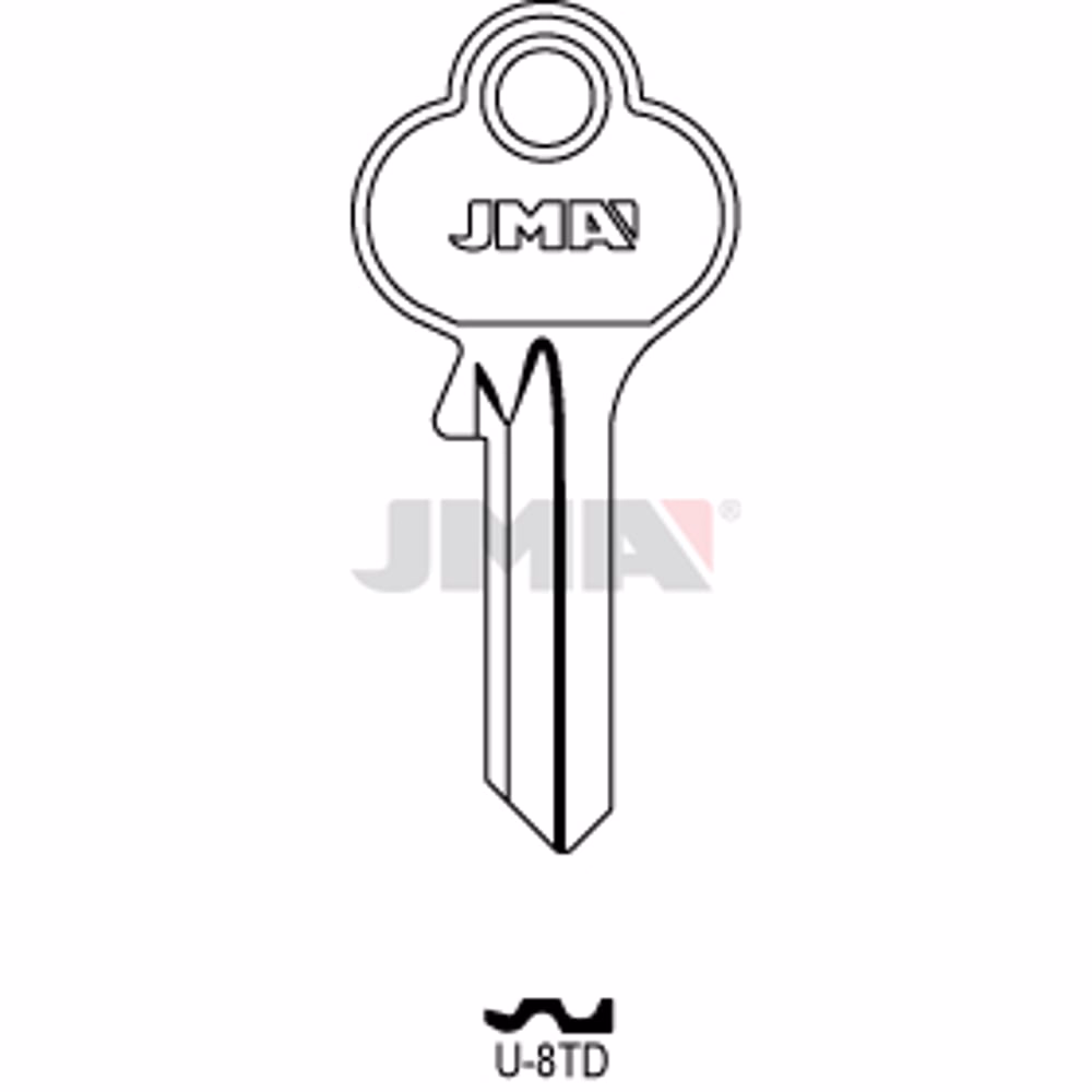LLAVE JMA ACERO-C (U-8TD)