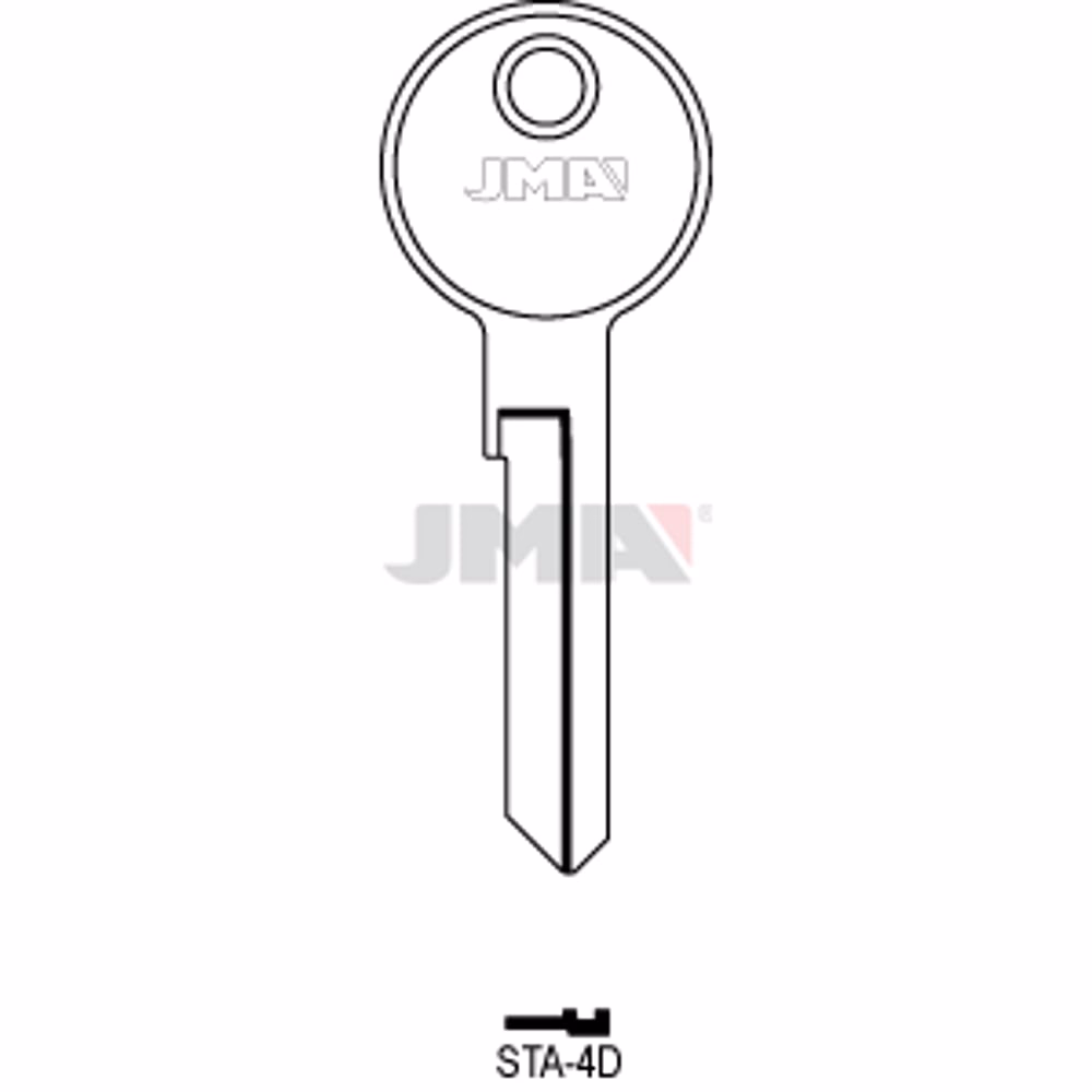 LLAVE JMA ACERO-C (STA-4D)