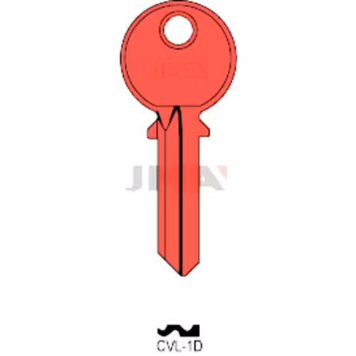 LLAVE JMA ALUMINIO (CVL-1D ROJO)