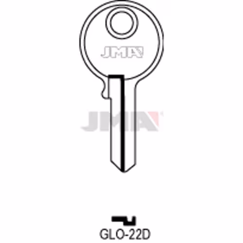 LLAVE JMA ACERO-C (GLO-22D)