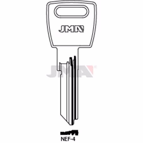 LLAVE JMA ACERO-C (NEF-4)