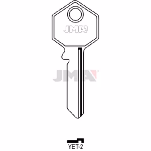 LLAVE JMA ACERO-C (YET-2)