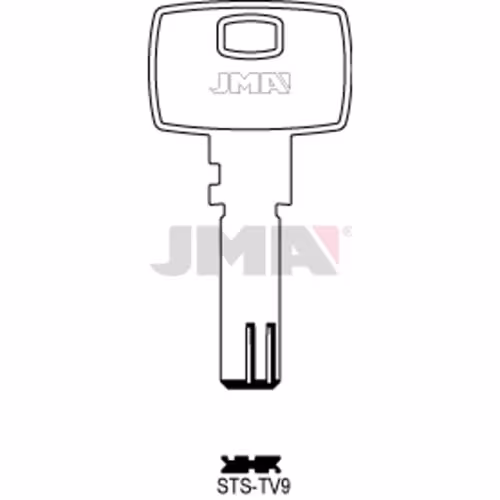 LLAVE JMA ALPACA SEGURIDAD (STS-TV9)