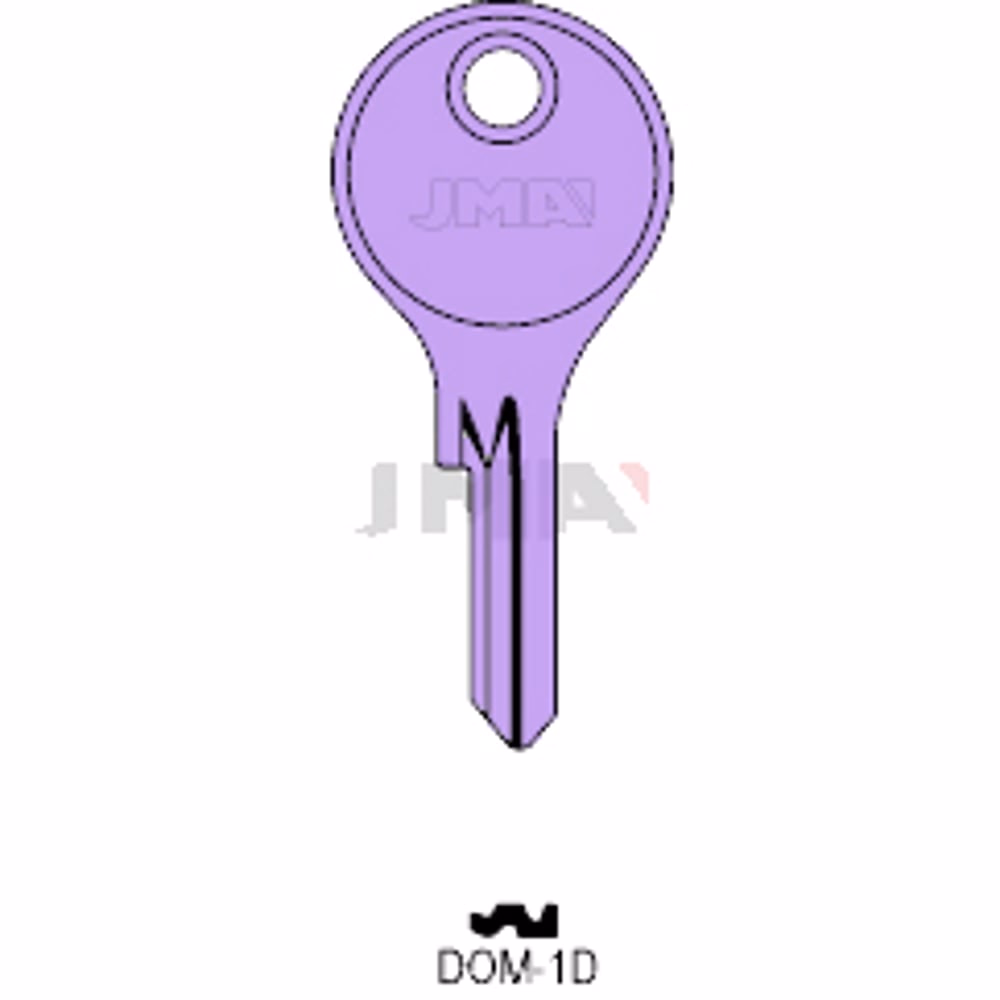 LLAVE JMA ALUMINIO (DOM-1D LILA)