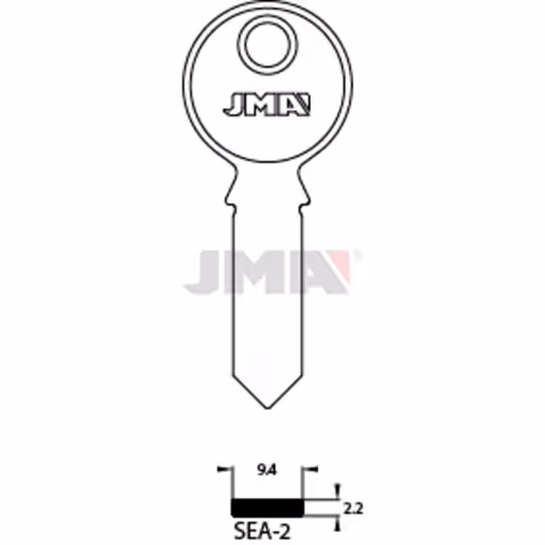 LLAVE JMA ALPACA SEGURIDAD (SEA-2)