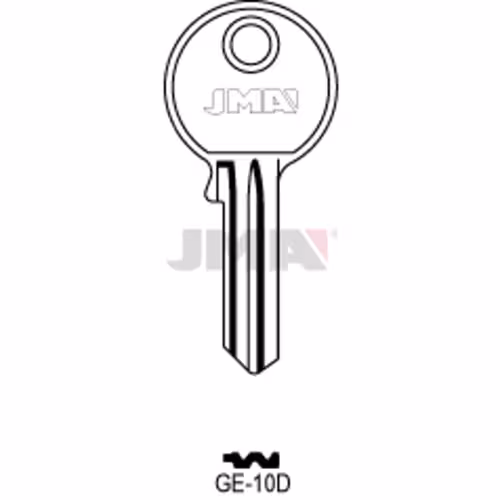 LLAVE JMA ACERO-C (GE-10D)