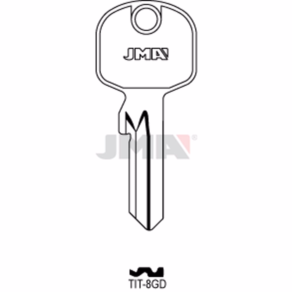 LLAVE JMA ACERO-C (TIT-8GD)