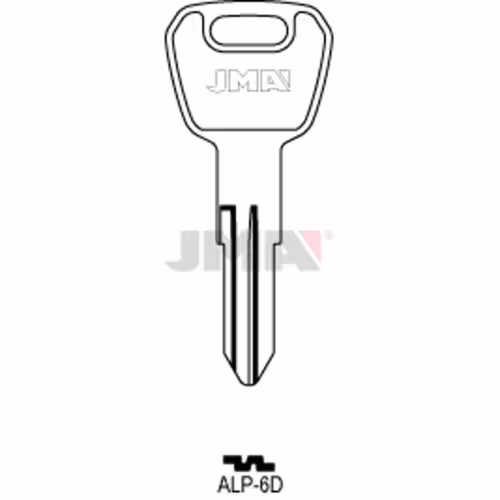 LLAVE JMA ACERO-C (ALP-6D)
