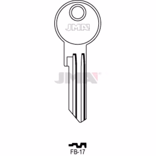 LLAVE JMA ACERO-C (FB-17)