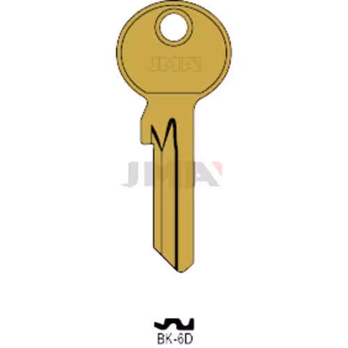 LLAVE JMA ALUMINIO (BK-6D ORO)
