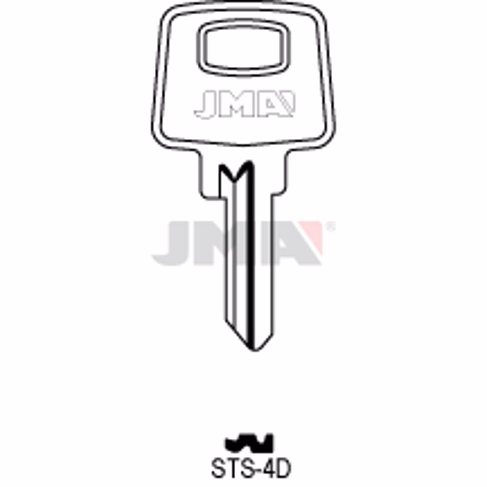 LLAVE JMA ACERO-B (STS-4D)