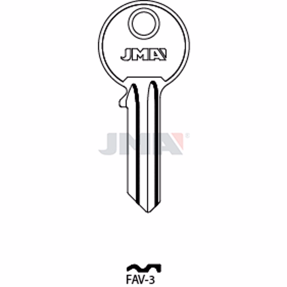 LLAVE JMA ACERO-C (FAV-3)