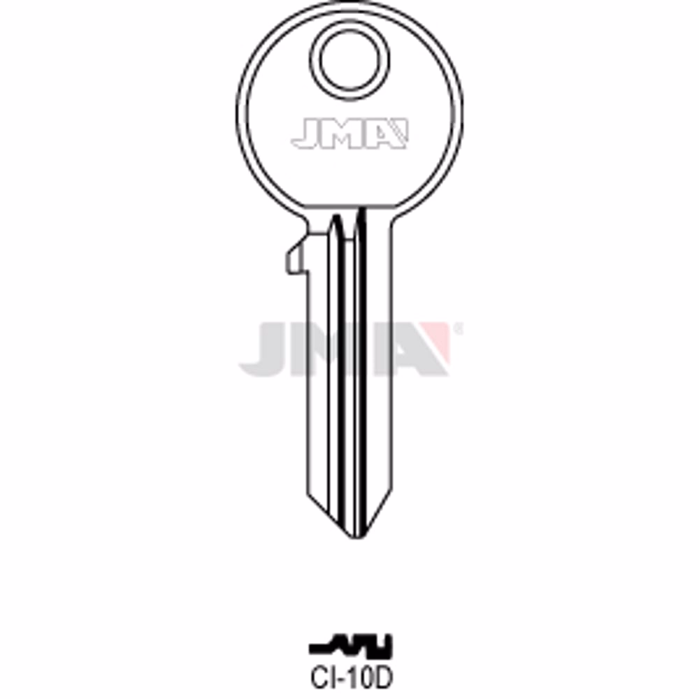 LLAVE JMA ACERO-B (CI-10D)