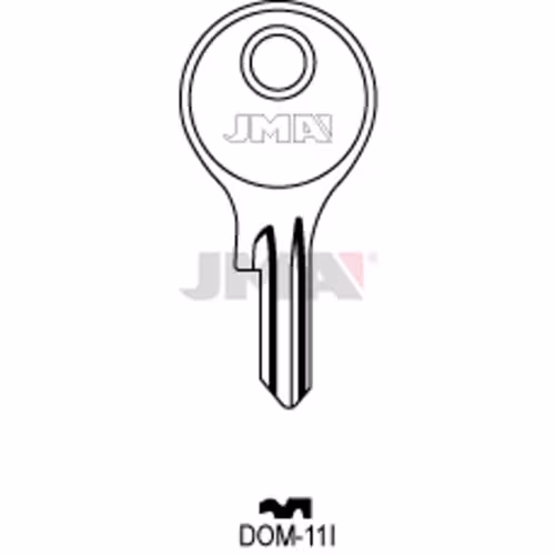 LLAVE JMA ACERO-B (DOM-11I)