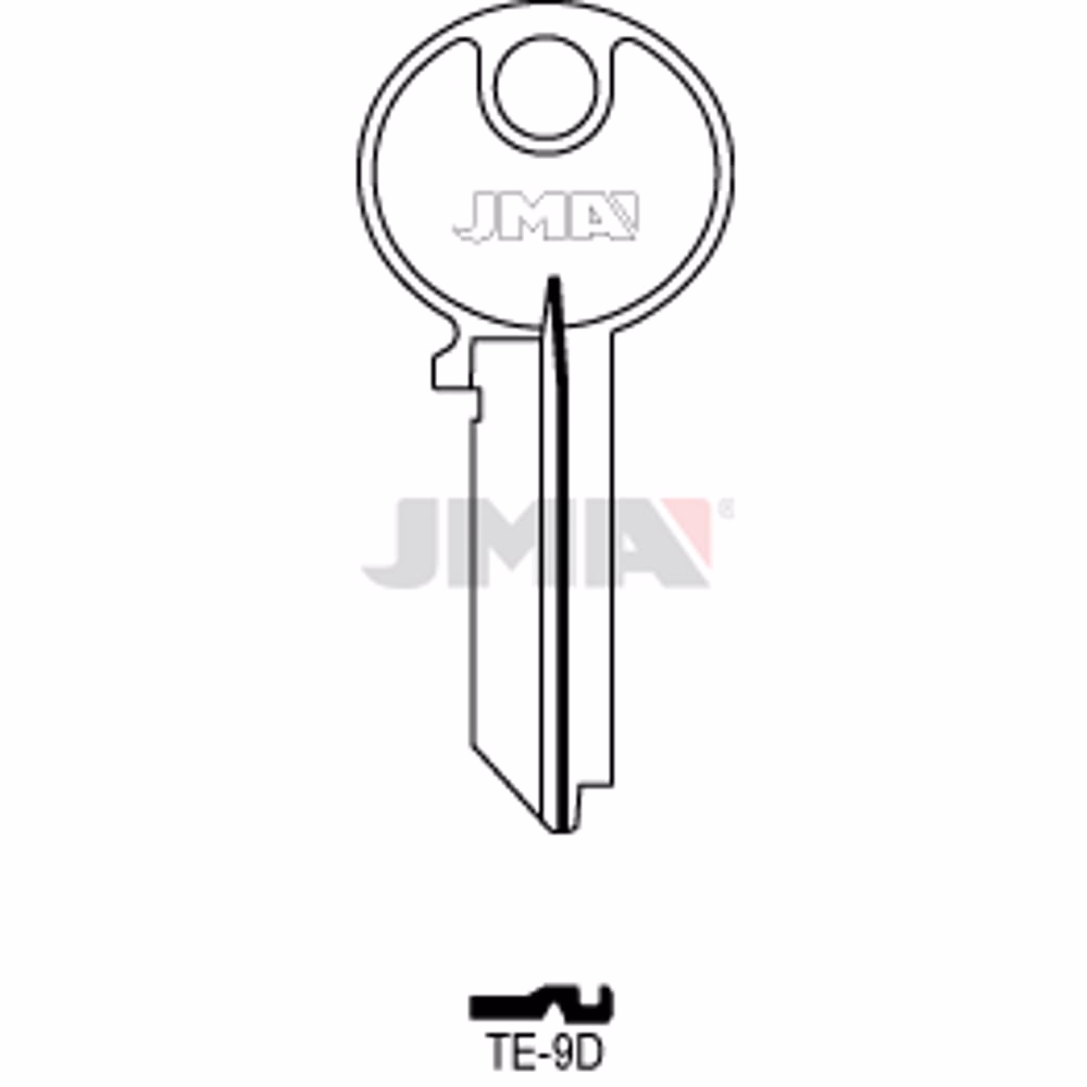 LLAVE JMA ACERO-B (TE-9D)