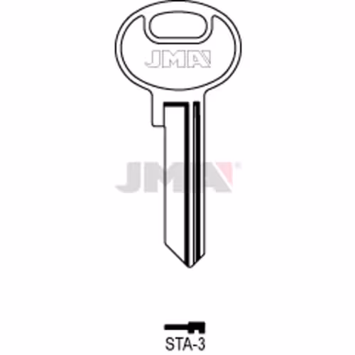 LLAVE JMA ACERO-C (STA-3)