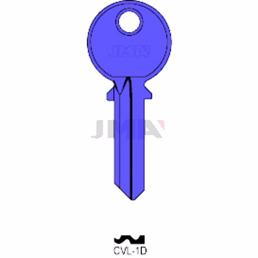 LLAVE JMA ALUMINIO (CVL-1D AZUL)